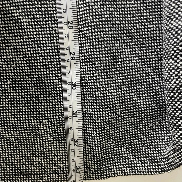 🛍️3/$40 Rafael Lined Straight Skirt  Maxi Black White Size Large NWT - Picture 9 of 9